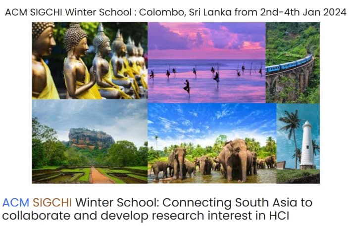 Two of Our Undergrad Research Students Got Accepted to ACM SIGHCI Winter School