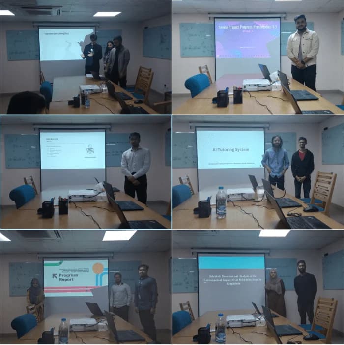 Undergraduate Project Update Presentation Day