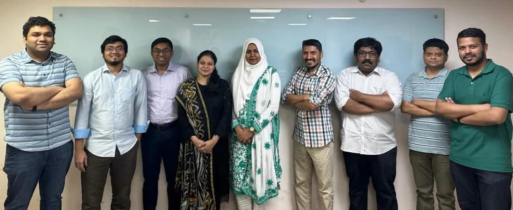 Group photo of CSE, IUB faculty members who are part of CCDS