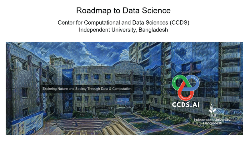 Roadmap to Data Science