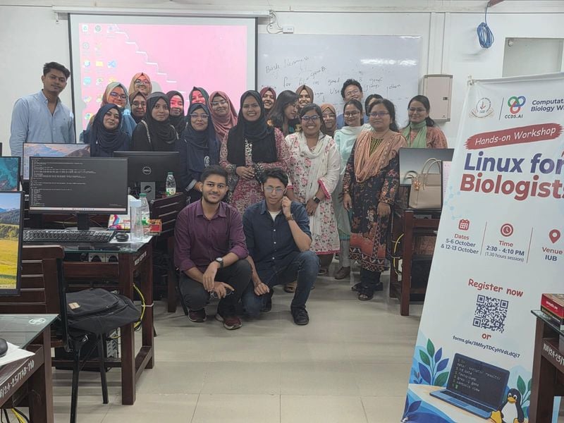 Linux for Biologists Workshop Concludes Successfully at CCDS