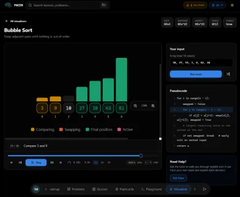 PACER - Personalized Adaptive Coaching for Engagement and Reflection